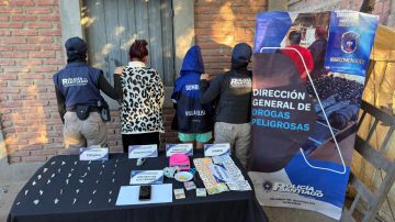 Dos mujeres fueron detenidas en un operativo antidrogas en el barrio Villa Nueva de La Banda