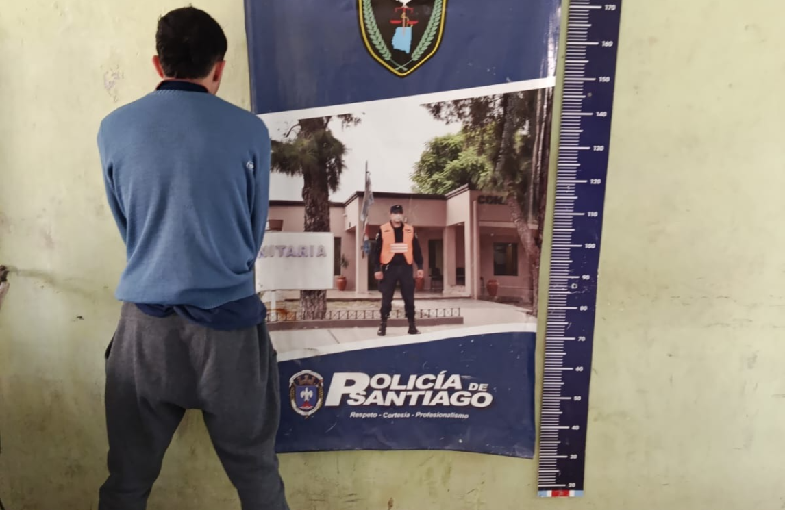 Detienen a un delincuente, “terror” de los vecinos de los barrios Cáceres y 8 de Abril por tantos robos
