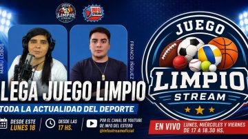 “Juego Limpio” se suma a Info Stream con toda la pasión del deporte y una nueva propuesta