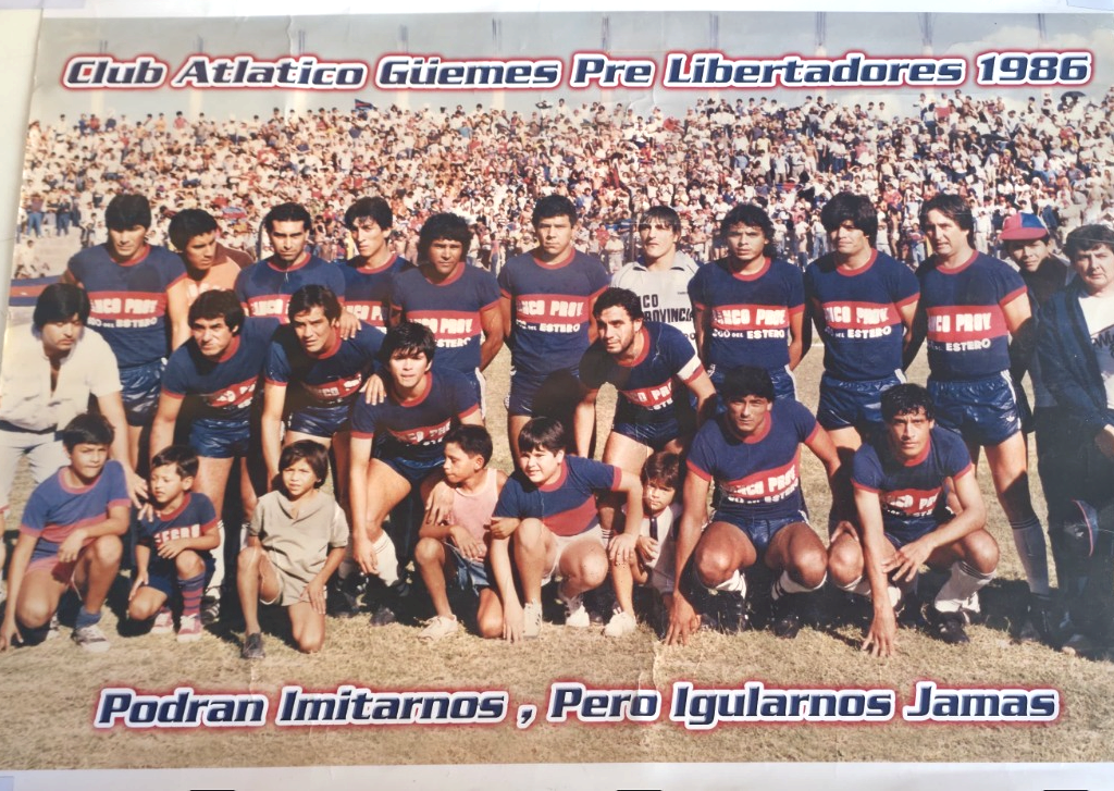 Los hinchas de Güemes preparan un gran homenaje para el equipo de la histórica campaña Pre Libertadores 85/86