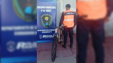 Secuestraron una bicicleta en una investigación por hurto