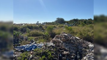 Vecinos de Maco alertan por un enorme basural a cielo abierto