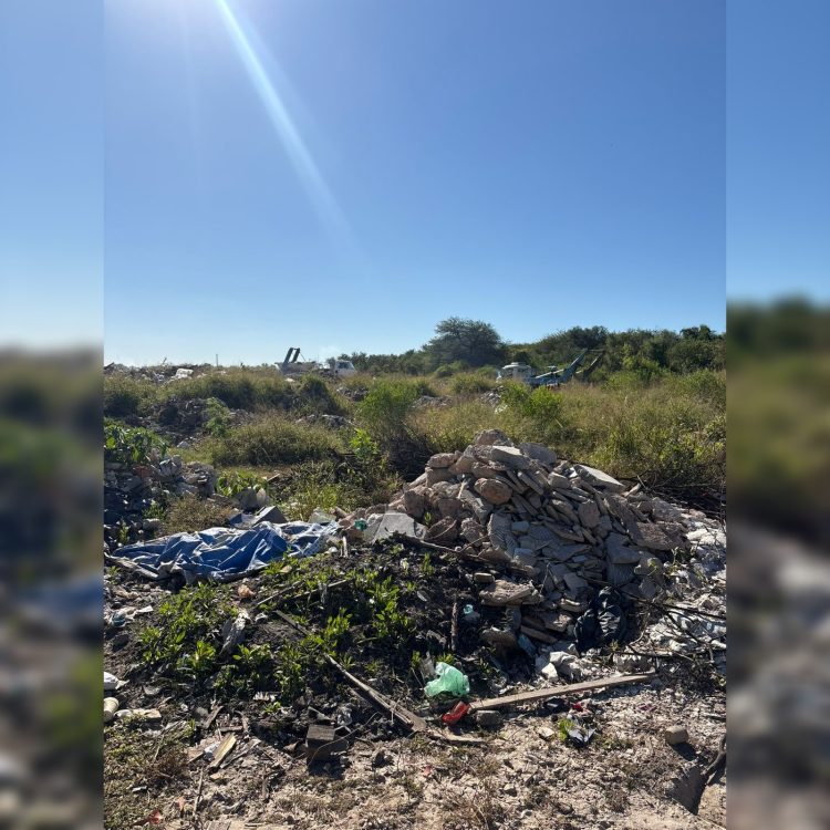 Vecinos de Maco alertan por un enorme basural a cielo abierto