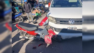 Violento accidente en la Ruta 51 dejó dos personas heridas