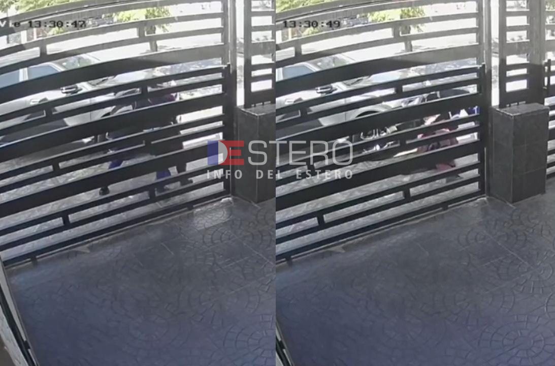 Segundos de terror: asaltaron a dos niños que salían de la escuela