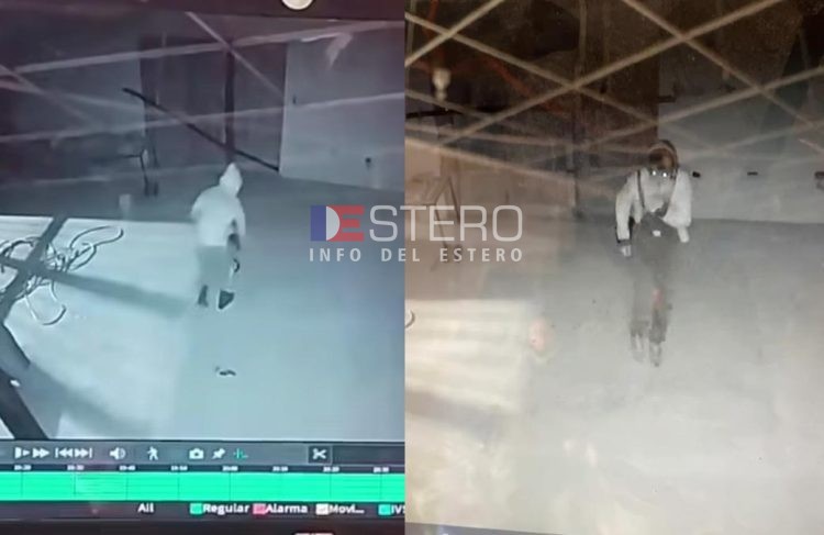 “Hoy me tocó a mí”: comerciante de Quimilí sufrió un robo y quedó grabado por las cámaras de seguridad