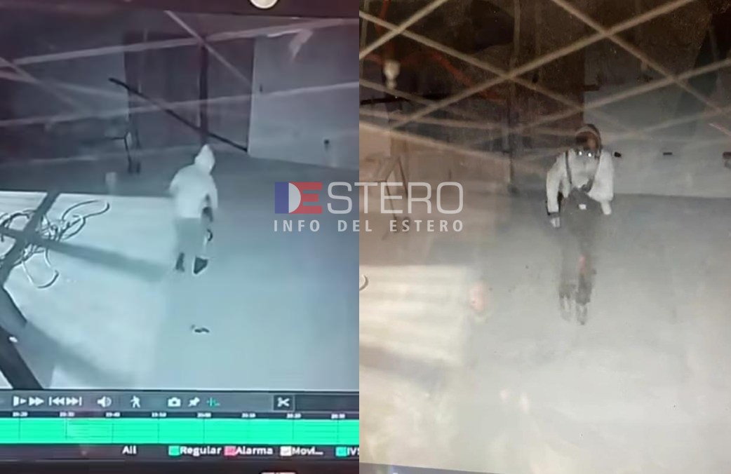 “Hoy me tocó a mí”: comerciante de Quimilí sufrió un robo y quedó grabado por las cámaras de seguridad