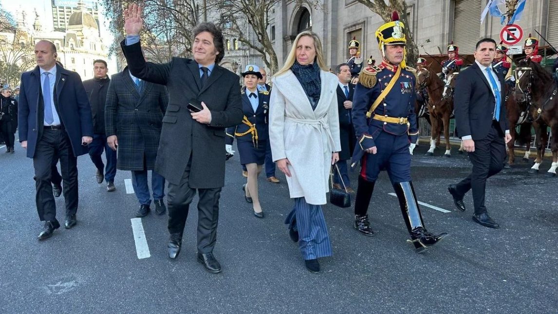 EN VIVO: sin Victoria Villarruel, Javier Milei asiste al Tedeum en busca de una foto de unidad