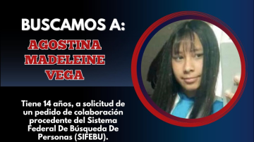 La Policía santiagueña colabora con la búsqueda de la adolescente cordobesa Agostina Vega, que mantiene en vilo al país