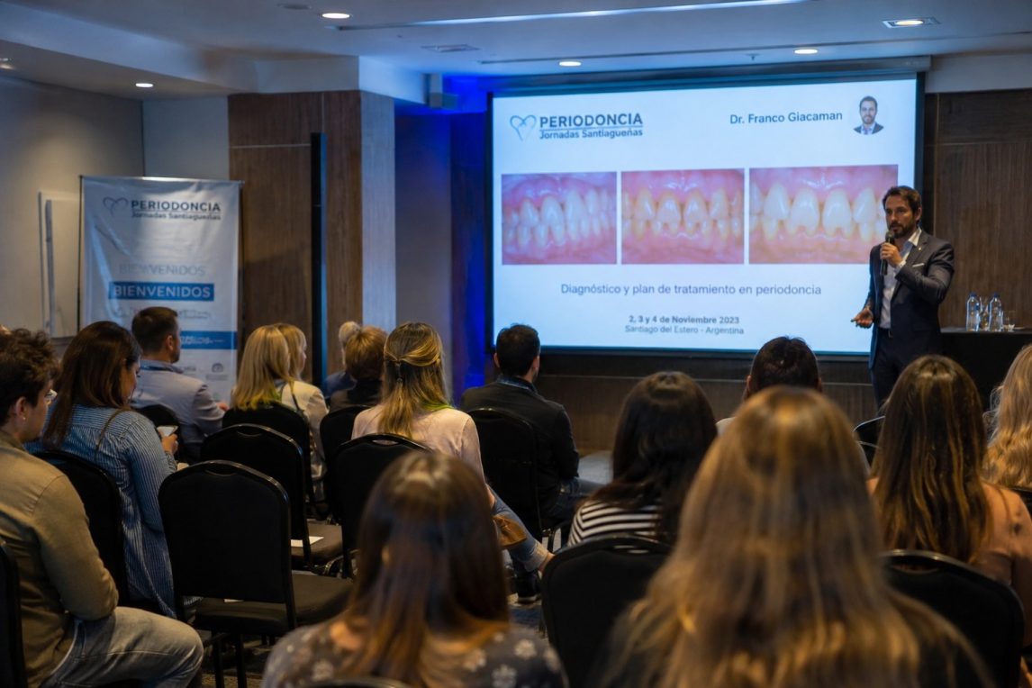 Mariano Lupi presentó las Jornadas Federales de Periodoncia en Santiago del Estero: innovación y salud dental