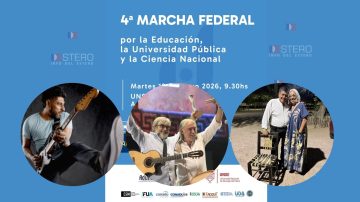 Dúo Coplanacu, Demi Carabajal, Tere Castronuovo y el Indio Froilán se unen en defensa de la UNSE y convocan a marchar por la educación pública