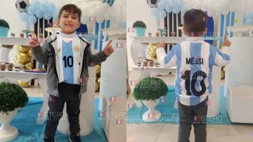 El pequeño “Messi” santiagueño ya recibió la primera inyección para crecer y sueña con conocer a su ídolo