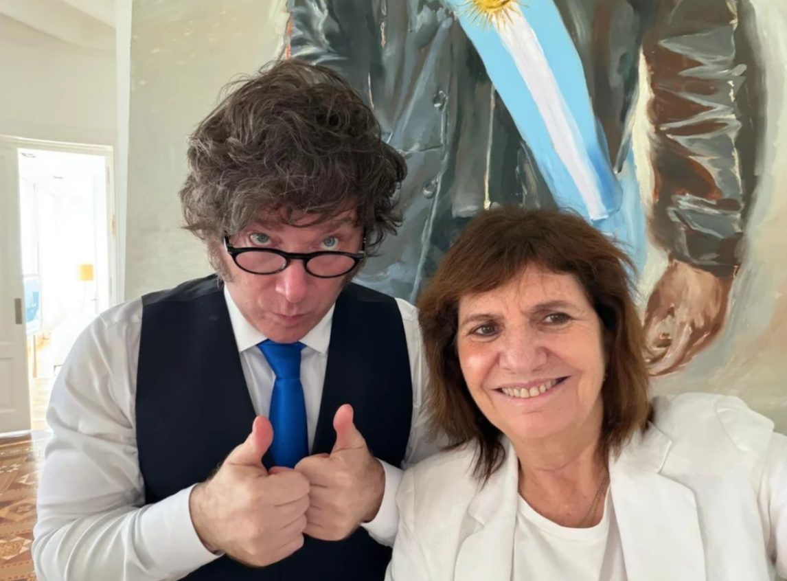 Encuesta nacional: Javier Milei cayó al séptimo lugar en imagen y quedó detrás de Patricia Bullrich