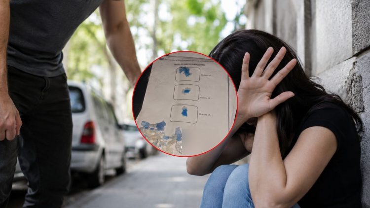 Pareja “narco” quedó detenida en plena vía pública por darle una paliza a la ex de él