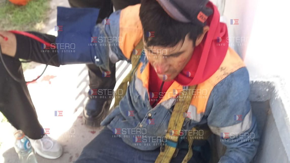 Urgente: un trabajador cayó desde unos seis metros de altura en La Banda y sufrió graves lesiones