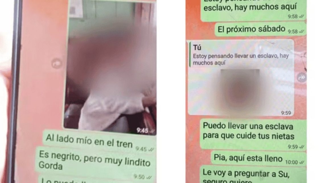 Detuvieron a un argentino en Brasil por sacar fotos y enviar mensajes racistas sobre un niño al que sugería “llevarlo como esclavo”