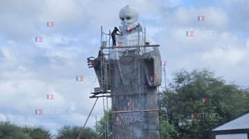 Polémica en redes: usuarios culpan a la estatua de San La Muerte por la gran cantidad de víctimas fatales en accidentes