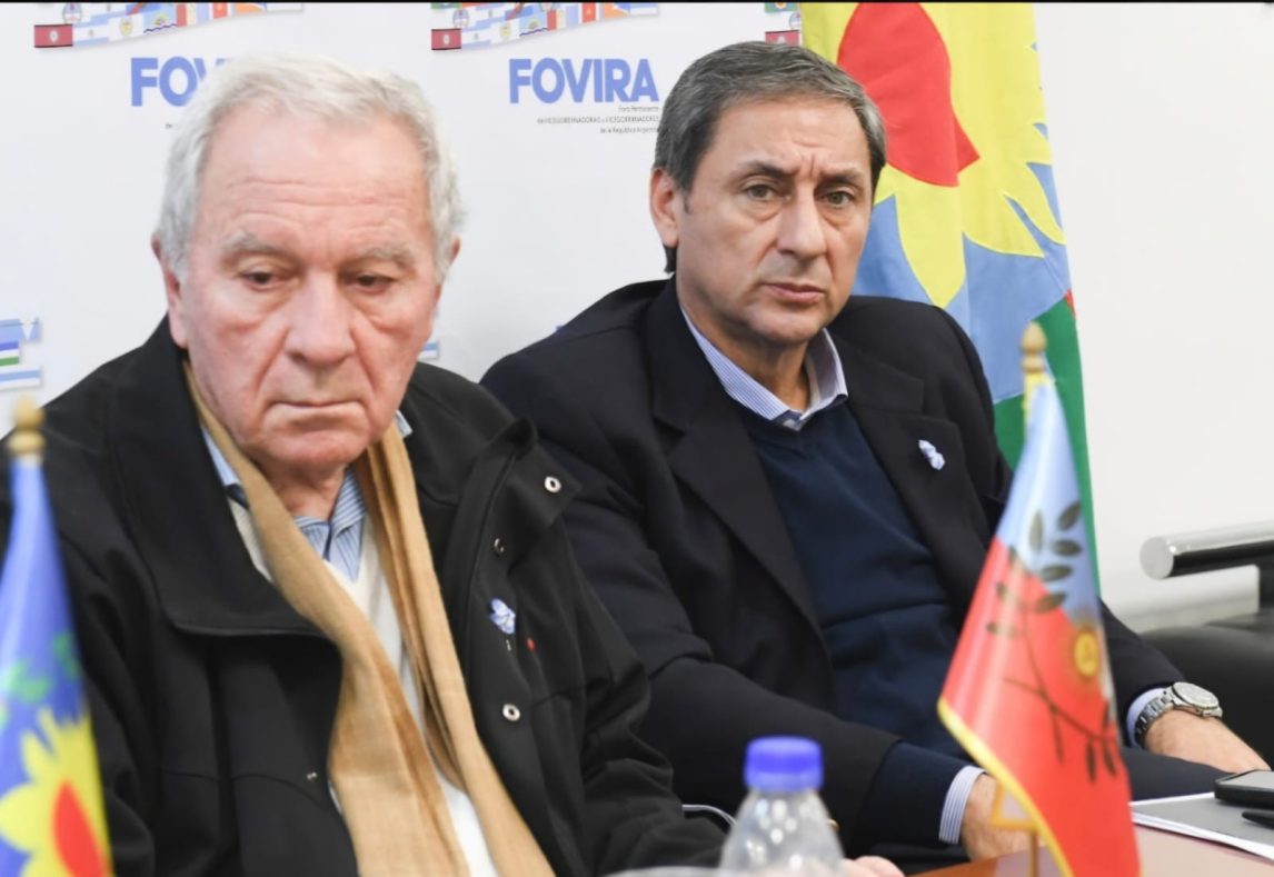 El vicegobernador Silva Neder participó de la reunión de Fovira