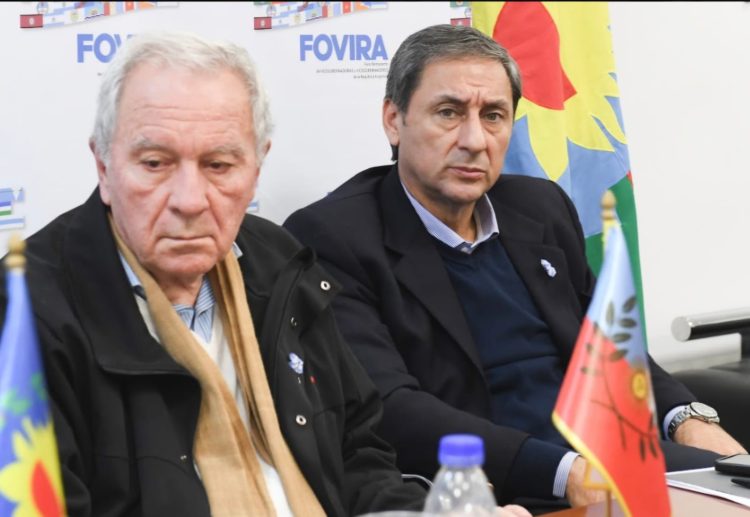 El vicegobernador Silva Neder participó de la reunión de Fovira