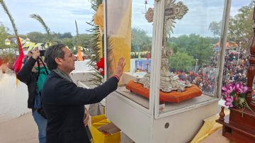 Silva Neder: “La presencia de la Virgen de Huachana en la tierra santa de Mailín refleja la verdadera unidad del pueblo”
