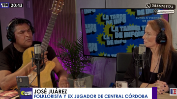 José Juárez: “Es un orgullo cantarle a mi querido Central Córdoba en sus 107 años”