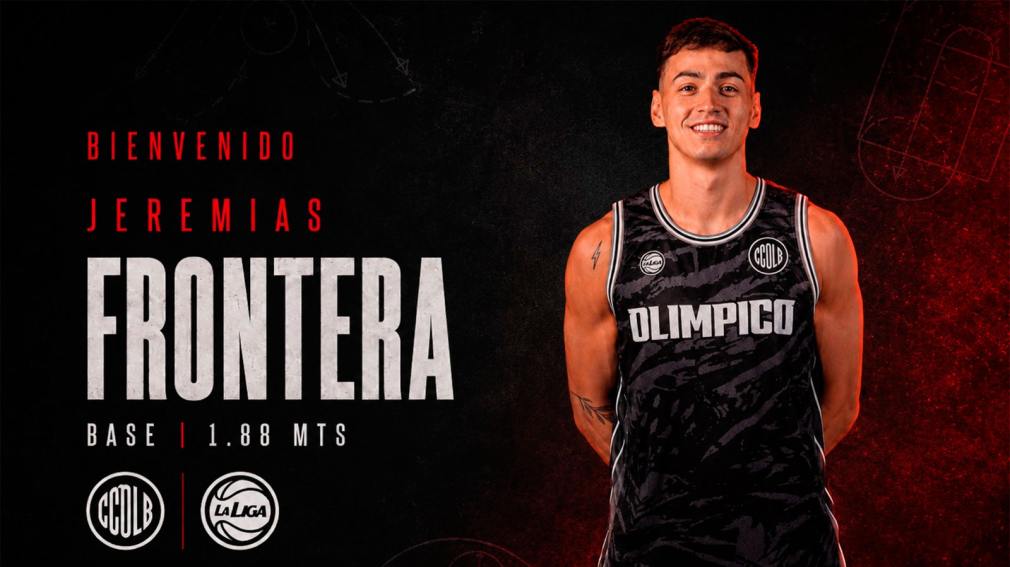 Jeremías Frontera se convirtió en la segunda incorporación de Olímpico