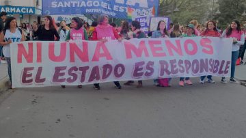 3J en Santiago del Estero: organizaciones feministas y sociales vuelven a las calles bajo la consigna “Ni Una Menos”