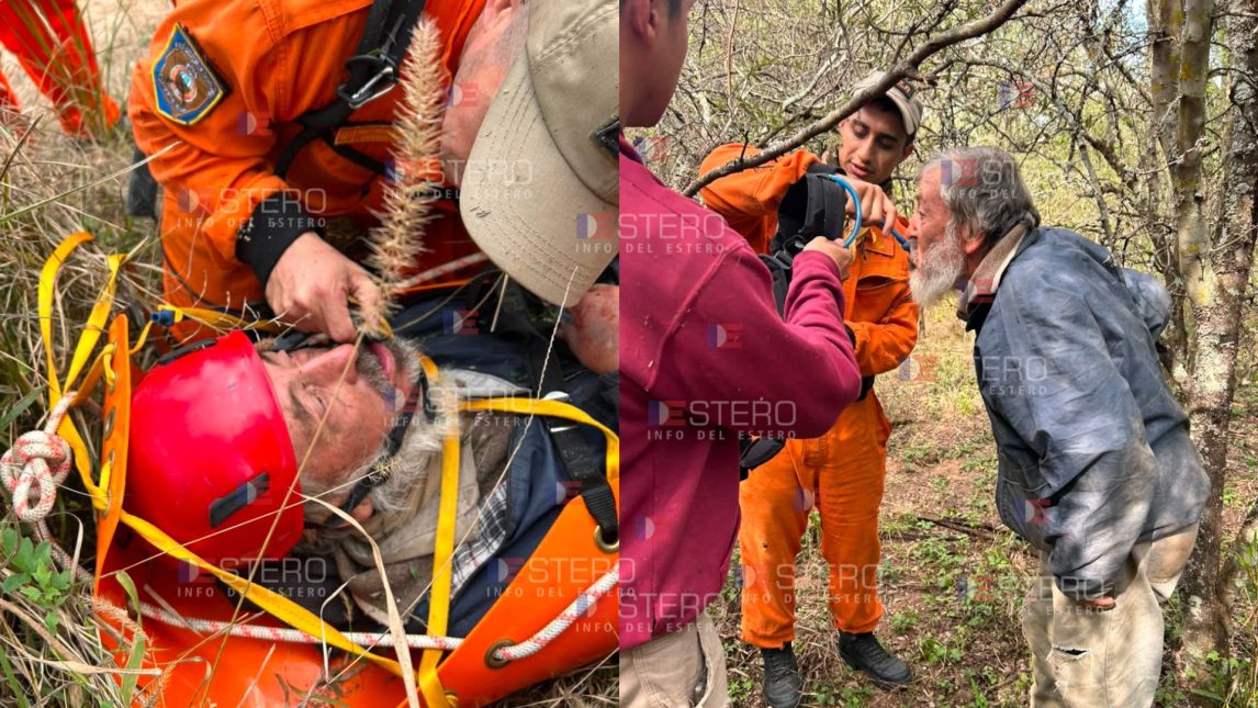 Encontraron con vida a Dante Núñez, el hombre que estaba desaparecido en Zorro Muerto