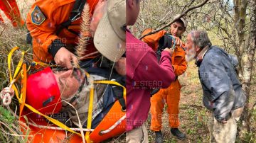Encontraron con vida a Dante Núñez, el hombre que estaba desaparecido en Zorro Muerto