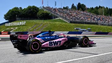 Colapinto no pudo superar la Q2 y largará 16° en Austria