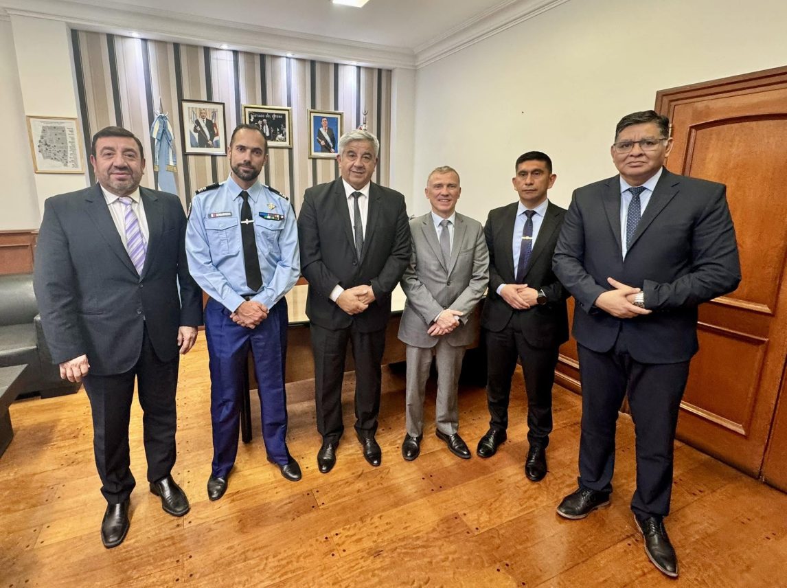 El Gobierno de la provincia analizó estrategias de seguridad junto a autoridades de Francia