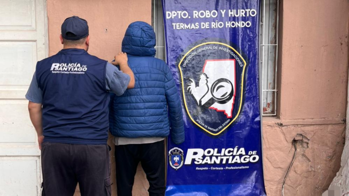 Detienen a un segundo acusado por el robo a un hombre de 81 años en Las Termas