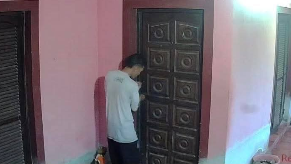 Añatuya: intentó ingresar a una vivienda en el barrio Rosso y quedó filmado
