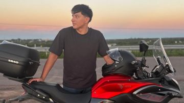 Quién era Leandro Gabriel Infante, el jóven que murió tras derrapar en su  moto: el recuerdo de sus conocidos