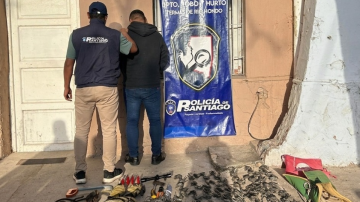 Operativo por abigeato: detienen a sospechoso y secuestraron una camioneta y elementos de faena