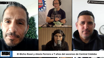 Alexis Ferrero y “Bicho” Rossi, recordaron el histórico ascenso a Primera de Central Córdoba en MDI