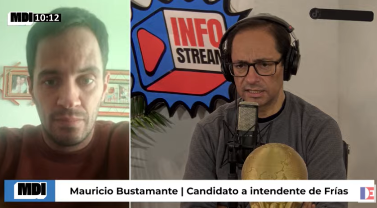 Mauricio Bustamante habló sobre su candidatura a intendente: “Estamos convencidos de que Frías votará por un cambio real”