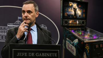 Adorni gastó $14.000.000 en un flipper de Los Locos Addams y ahora deberá justificar de dónde salió el dinero