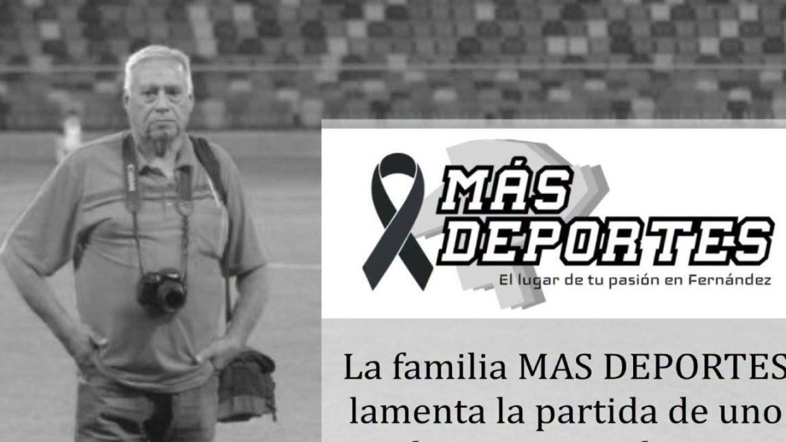 Profundo dolor en el periodismo deportivo local por la muerte del fotógrafo Osvaldo Aranda
