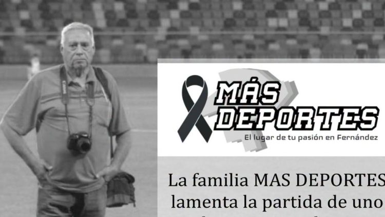 Profundo dolor en el periodismo deportivo local por la muerte del fotógrafo Osvaldo Aranda
