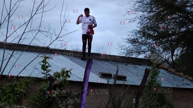 Las Termas: milagroso rescate de un joven que trataba de poner fin a su vida arrojándose del techo de una casa