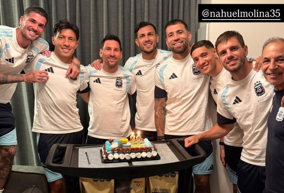El emotivo regalo de la Selección Argentina para Messi en su cumpleaños