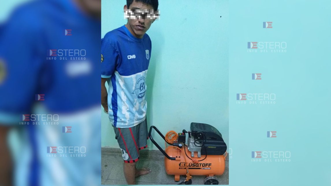 Cayó “Piri” cuando trataba de escapar de una seguidilla de robos en Los Mojones
