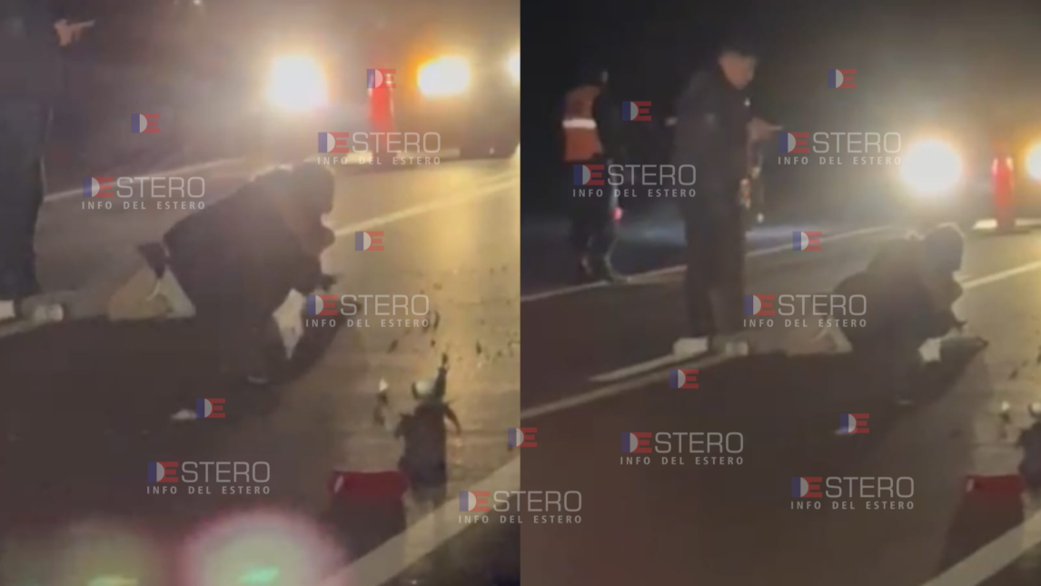 Árraga: una mujer intentó cruzar la ruta y fue embestida por una moto