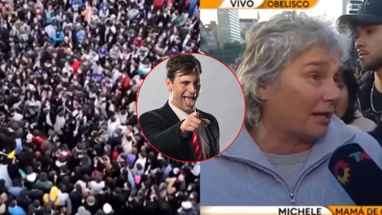 El último adiós a Gaspi: emoción y lágrimas en medio del saludo de su madre Michelle