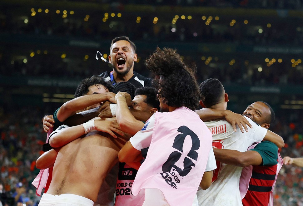 Marruecos hizo historia: eliminó a Países Bajos y avanzó a los octavos de final
