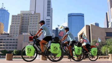 Tres amigos pedalearon 17.000 kilómetros en 9 meses por América para acompañar a la Selección Argentina en el Mundial