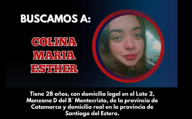Buscan en Santiago a una joven catamarqueña que perdió contacto con su familia hace dos semanas