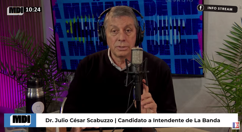 Julio César Scabuzzo: “La gente está cansada de las promesas vacías y busca otra forma de hacer política”