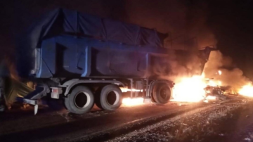 Dos camioneros murieron calcinados tras un choque frontal en la ruta 34